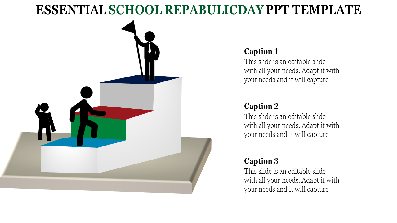 Free - School Republic Day PPT Template and Google Slides Themes
